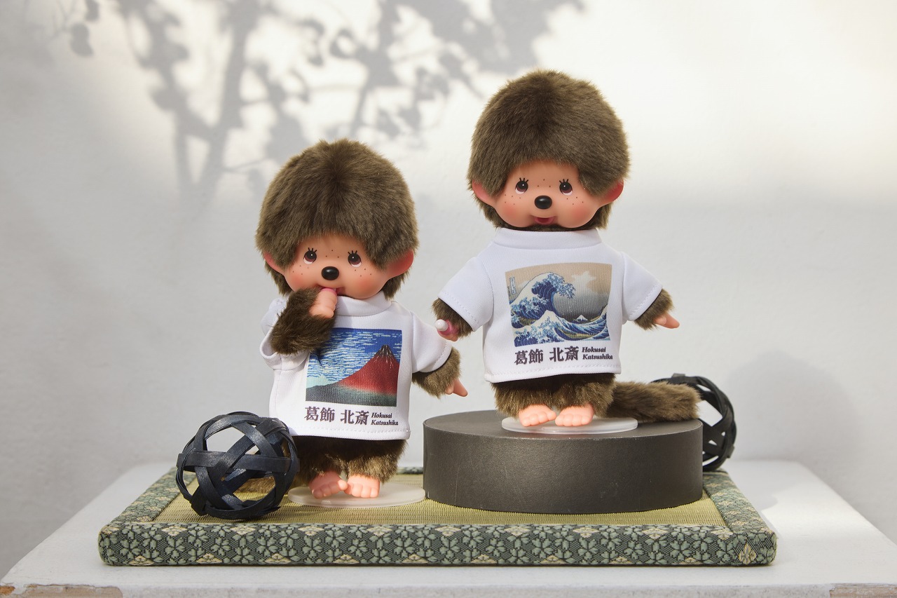 新品 世界の名画 浮世絵 モンチッチ キーホルダーmonchhichi 1639 新品 世界の名画 浮世絵 モンチッチ キーホルダーmonchhichi